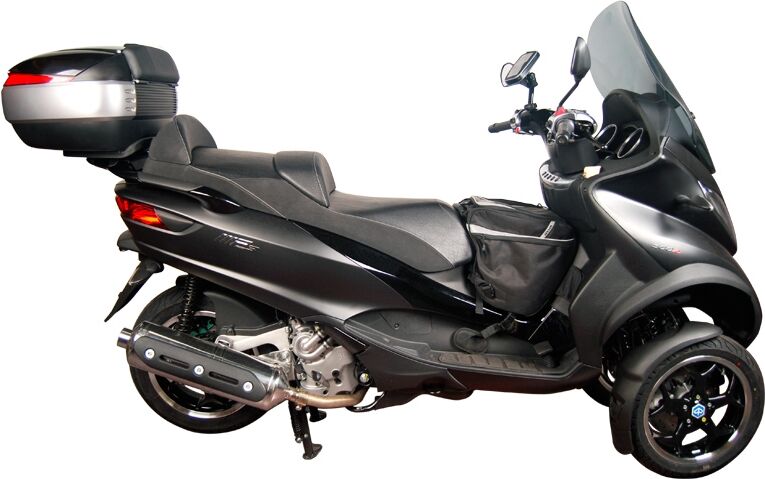 SHAD TOP MASTER PIAGGIO MP3 500 SPORT Conexión en mayúsculas - Negro