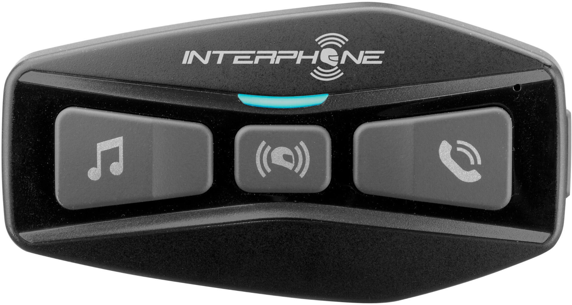 Interphone U-com 2 Sistema de comunicación Bluetooth single pack - Negro (un tamaño)