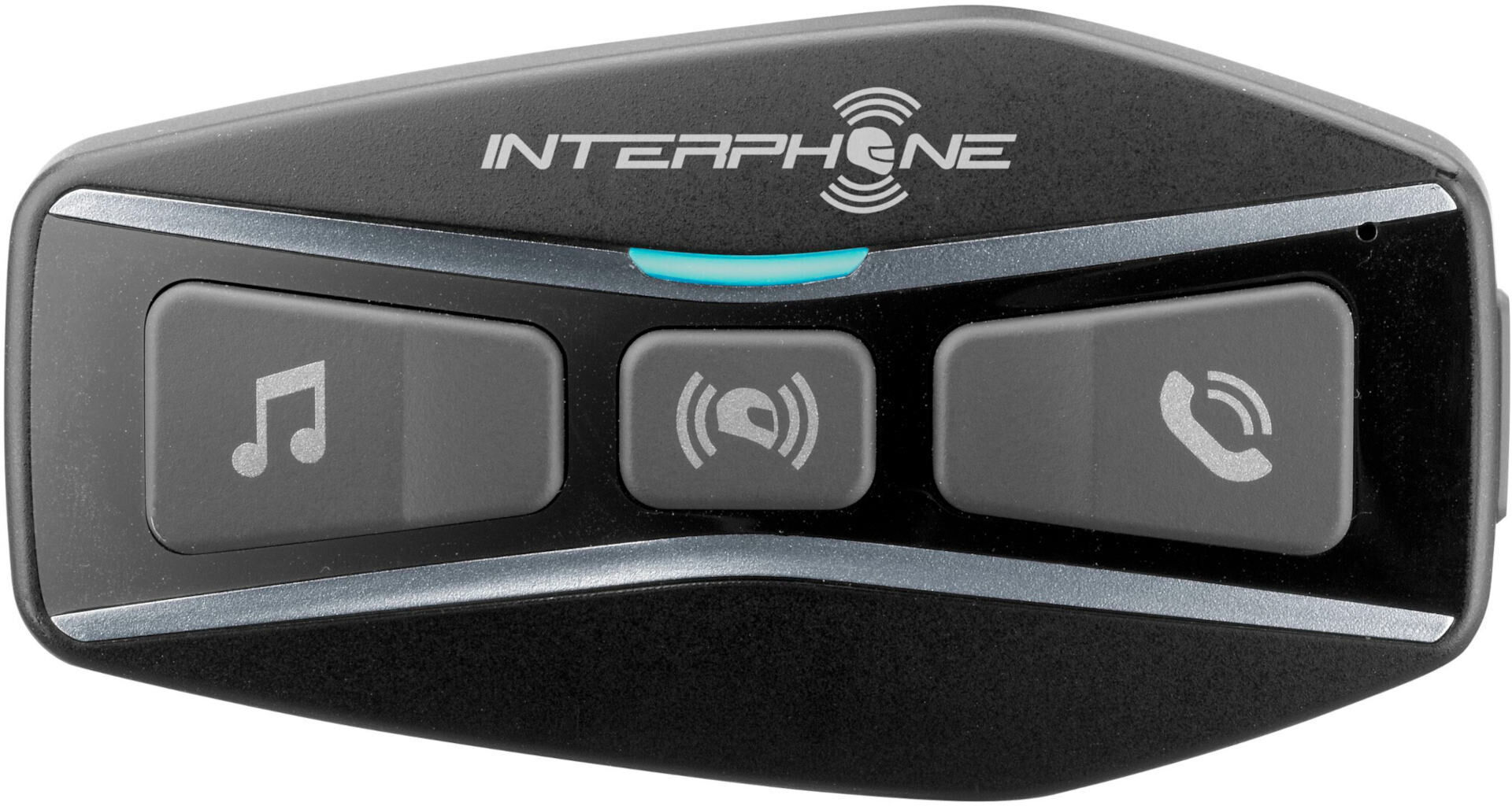 Interphone U-com 4 Sistema de comunicación Bluetooth single pack - Negro (un tamaño)