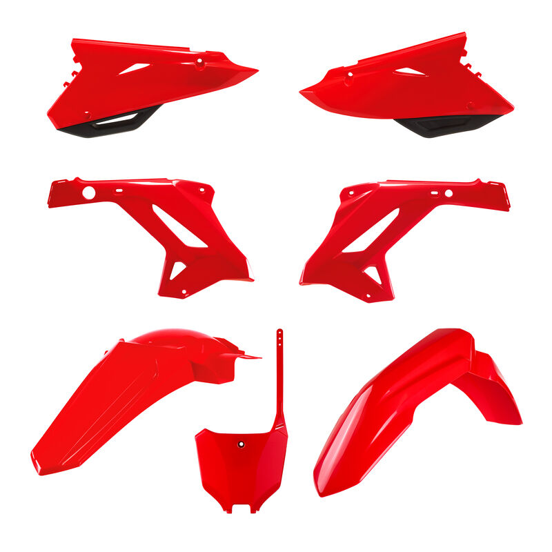 POLISPORT Kit de plástico rojo MX Restyling - Honda CR125 / 250 -  (10 mm)