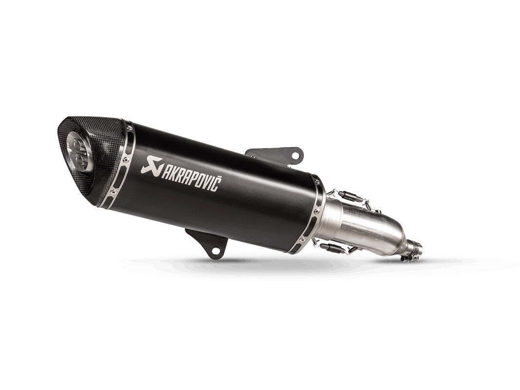 Akrapovic Slip-On Line Titanio Silenciador trasero - Negro