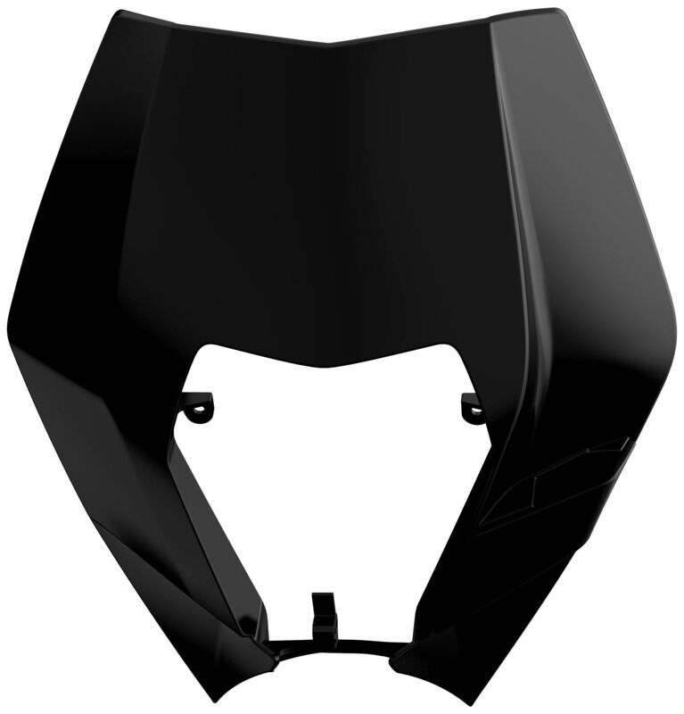 POLISPORT Placa de faro negro KTM EXC/EXC-F -