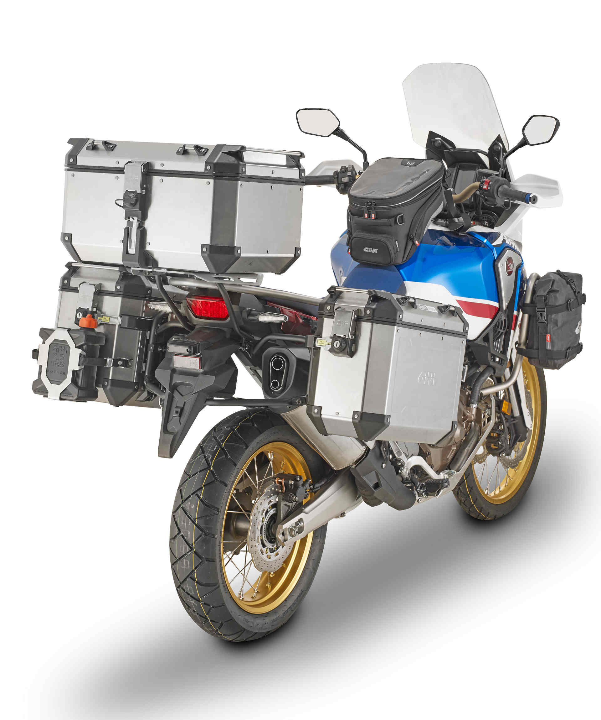 GIVI Stahrohr Side Case Carrier para Trekker Outback Monokey CAM SIDE Case para modelos Honda -