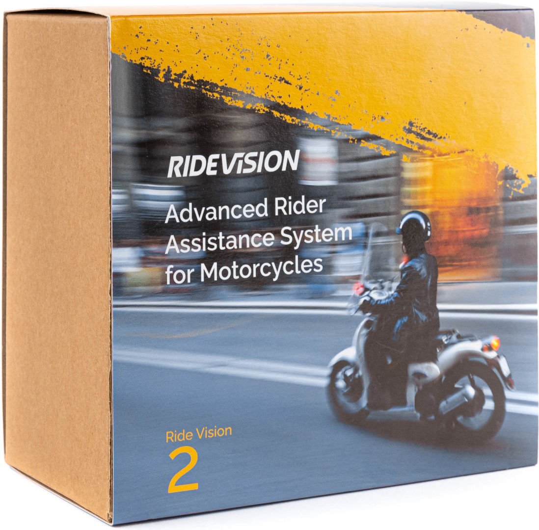Vision 2 Pro con sistema de asistencia al conductor con espejo LED - Negro (un tamaño)