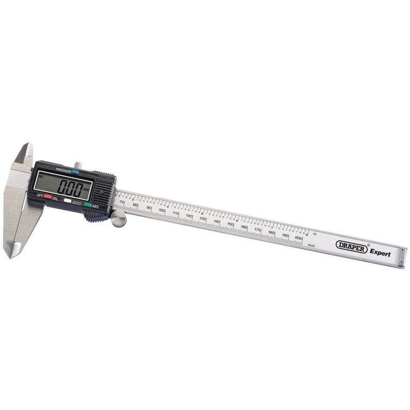 Draper Pinza Vernier Digital 0 - 200mm -