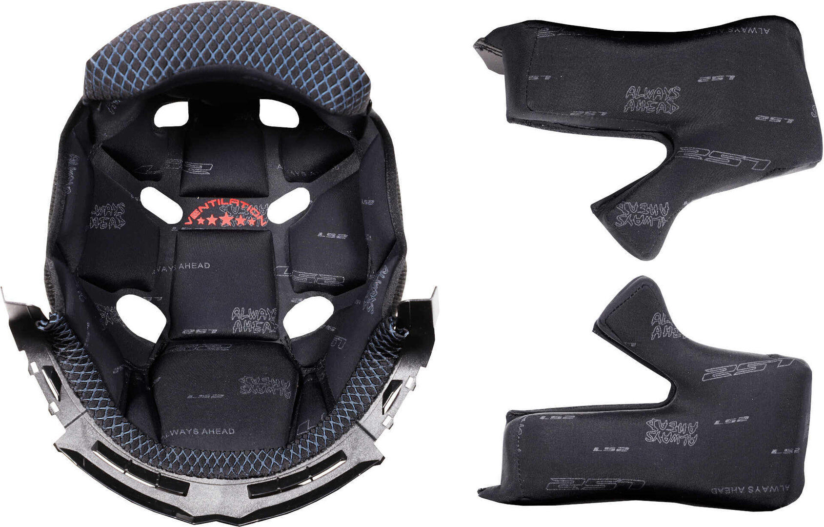 LS2 MX700 Forro interior - Negro (XS)