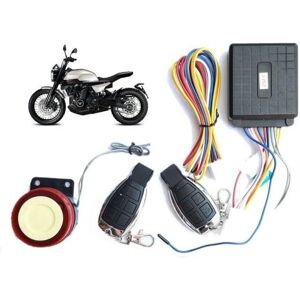 TRADE SHOP TRAESIO Kit Alarme Antivol Moto Scooter Sirène De Sécurité Universelle 125db Télécommande - Publicité