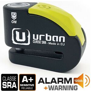 Urban Antivol sra - Bloque Disque Noir et jaune ø10 mm - Hi-Tech Alarme - Publicité