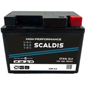 Batterie moto Scaldis hp YTX4L-BS sla 12V 4AH 50A - Publicité