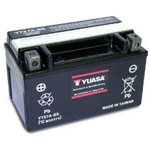 Yuasa - Batterie moto YTX7A-BS Etanche 12V / 6Ah - Publicité