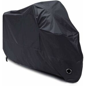 Housse De Protection Pour Moto Imperméable, Résistant Au Froid Et Intempéries 190t Noir Protège De La Poussière - Xl 230x95x125cm - Aiducho - Publicité