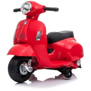 - Mini Piaggio Vespa Moto Scooter Electrique pour enfant rouge - 0-3 ans