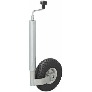 Mobilibrico - Roue Jockey 48mm Jante Métal Avec Pneu D'aire 260x85mm - Publicité