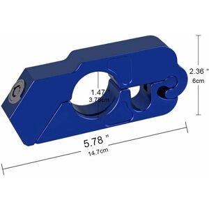 Verrou de Frein pour Moto, Alliage daluminium Verrouillage de Guidon pour Moto Serrure Antivol Verrouillage de Sécurité(bleu) Fei Yu - Publicité