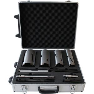 Coffret trepans couronnes diamantees Leman 11 pieces