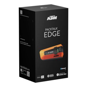 CARDO Intercom PACKTALK EDGE SOLO spécial KTM - Publicité