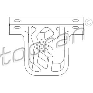 Hans Pries Support, silencieux HANS PRIES 500 172