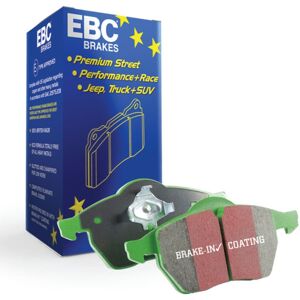 Jeu de plaquettes de frein à disque EBC BRAKES Green Stuff , Avant