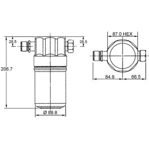 Sechoir climatisation BEHR MAHLE AD 36 000S