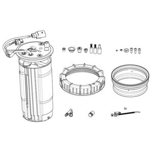 Bosch Chauffage, unité réservoir (injection d'urée) BOSCH F 01C 600 245