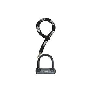 Abus Antivol u pour moto et vélo electrique cuh310, 110 cm + chaine 14ks120 cm lasso, homologué sra - Publicité