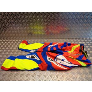 Pantalon Moto Cross Ufo 40th Anniversary Rouge Vert Bleu Taille 30 Us Pi04403b48 Bihr Pa04403b48 - Publicité