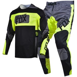 Noir Fluo Taille Maillot Xxxl Pantalon 40 Fox ? Ensemble D'équipement Pour Hommes, Maillot De Motocross, Pantalon Combo, Tenue Tout-Terrain, Mx, Bmx, Dirt Bike, Enduro Dh, Vtt, Utv, Kits De Cyclisme - Publicité