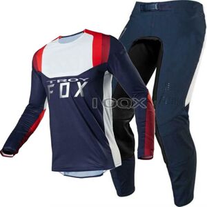 Blanche Taille Maillot S Pantalon 30 Troy-Fox Mx 180 ? Ensemble D'équipement De Course Pour Moto, Pour Honda, Pantalon Et Jersey, Combo, Dirt Bike, Motocross, Mx - Publicité