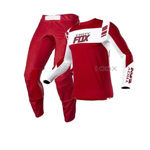 Rouge Blanc Taille Jersey Xxxl-Pantalon 40 Maillot De Course Mach Mx Atv, Pro Circuit 360, Pour Motocross, Kit D'équipement Tout-Terrain - Publicité