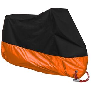 Orange Taille 2xl-2110-2200mm Housse De Moto Étanche Anti-Poussière, Pare-Soleil, Tente De Protection Pour Honda Msx 125 Cb650r Cb125r Xadv X Adv 750 X11 St1300 - Publicité