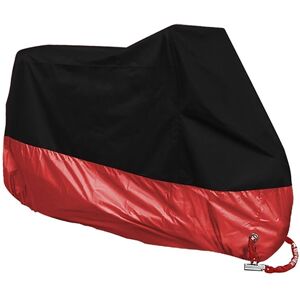 Rouge Taille L-1810-2000mm Housse De Moto Étanche Anti-Poussière, Pare-Soleil, Tente De Protection Pour Honda Msx 125 Cb650r Cb125r Xadv X Adv 750 X11 St1300 - Publicité