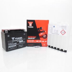 Batterie Yuasa Pour Moto Honda 1000 Cb F Big One 1993 À 1999 Ytx12-Bs / 12v 10ah Neuf - Publicité