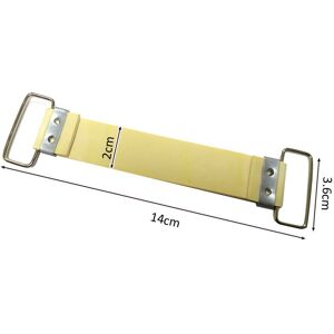 Yellow 14.5x2.1cm Sangle En Caoutchouc Pour Batterie De Moto, Support Durable, Noir, Jaune, Scooter, Cyclomoteur, Bumosquito, Pièces Pour Dean 6, 50cc, 125 Cc, 150cc Nipseyteko® - Publicité