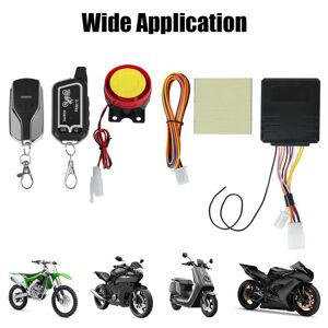 AINYSZIN Automotive Parts Accessoires moto Système d'alarme 2 voies pour moto, vélo électrique, scooter, système de sécurité pour moto, télécommande 12 V, protection antivol - Publicité