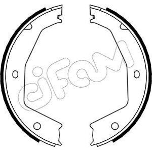 Brake shoes kit, drum brakes 153-197