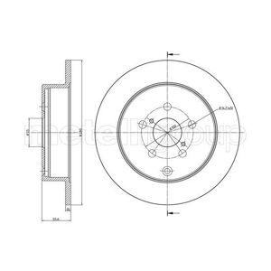 Brake disc 800-1010C