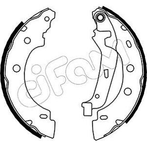 Brake shoes kit, drum brakes 153-355