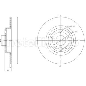 Brake disc 800-1864C