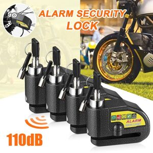 Adams Car Market Serrure d'alarme anti-cambriolage pour Moto, étanche, pour vélo, 110db, avertissement de sécurité, cadenas pour frein à disque, accessoires - Publicité