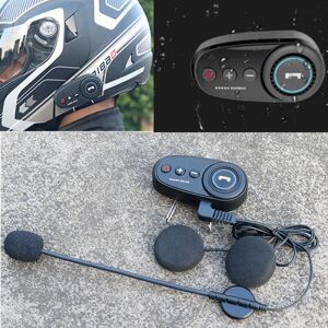 POTAN MUSIC Casque de moto en Fiber de carbone, Bluetooth, Modification du casque, 1200mah - Publicité