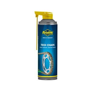 Putoline Tech Chaîne Spray, avec chaîne en céramique – Cire pour O & X Bague Chaîne ; Spray 500 ml Peut - Publicité