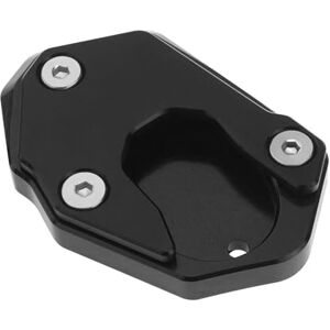 ECSiNG Coussin d'extension Latéral de Pied de Moto Antidérapant Plaque d'agrandissement Béquille Latérale Compatible avec Kawasaki Z900 Z650 2017-2021 Z1000 SX 2010-2020 ZX6R ZX10R ER6N ER6F Noir - Publicité