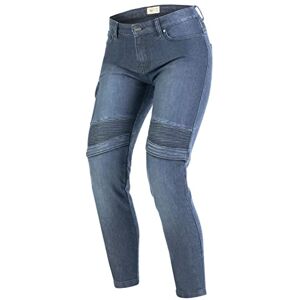 Broger Ohio Lady Washed Blue Motorcycle Jeans D36/30 - Publicité