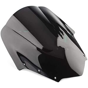 ORIGNL Moto Pare Brise Déflecteur Vent Moto pour pour Fazer FZ1S FZ1 1000 S 2006-2015 2012 2013 2014 2015 Moto Pare-Brise Double Bulle Avant Pare-Brise FZ (Couleur : Le Noir) - Publicité