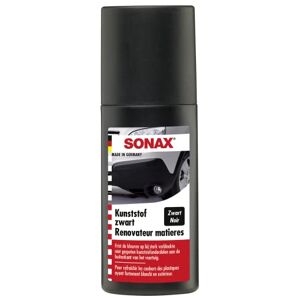 SONAX Rénovateur plastique (100 ml) ravive la couleur des plastiques ternis   Réf: 04091000 - Publicité