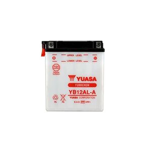 Yuasa Batterie moto  YB12AL-A Dry Livré sec 12 V 12 Ah Dimensions: 134 x 80 x 160 mm - Publicité
