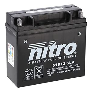 NITRO 51913 SEALED -N- Batterie Moto Fermé - Publicité