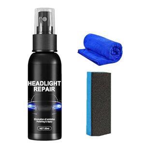 Gokame Rejuvenation & Scratch Removal Spray For Car Headlight, Car Scratch Repair Spray,Car Headlight Repair Fluid,Powerful Advance Headlight Restoration Kit,Car Headlight Scratch Restoring Fluid (50ml) - Publicité