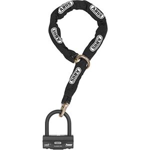 Abus Combinaison Cadenas-chaîne Granit 58 + 12KS Black Loop Antivol Moto composé d'un Cadenas et d'une chaîne Niveau de sécurité 19, 120 cm - Publicité