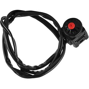 Akozon Arrêt du bouton de klaxon 7/8 Kill Switch Guidon 22mm Commutateur de guidon universel pour moto moto - Publicité